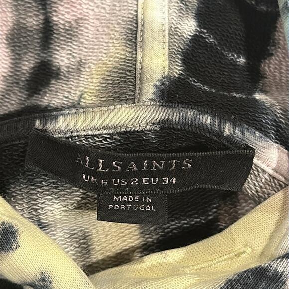ALL SAINTS TyDy Hoodie sz S - Picture 12 of 13